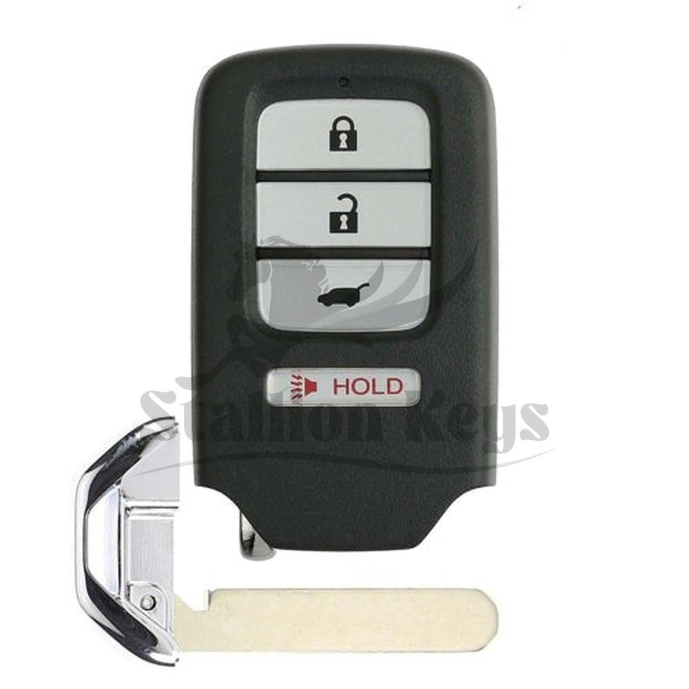 2016-2021 Honda Civic Odyssey Pilot / 4-Button Smart Key / PN: 72147-TG7-A01 / KR5V2X / AFTERMARKET 2016-2021 Honda Civic Odyssey Pilot / 4-Button Smart Key / PN: 72147-TG7-A01 / KR5V2X / AFTERMARKET
